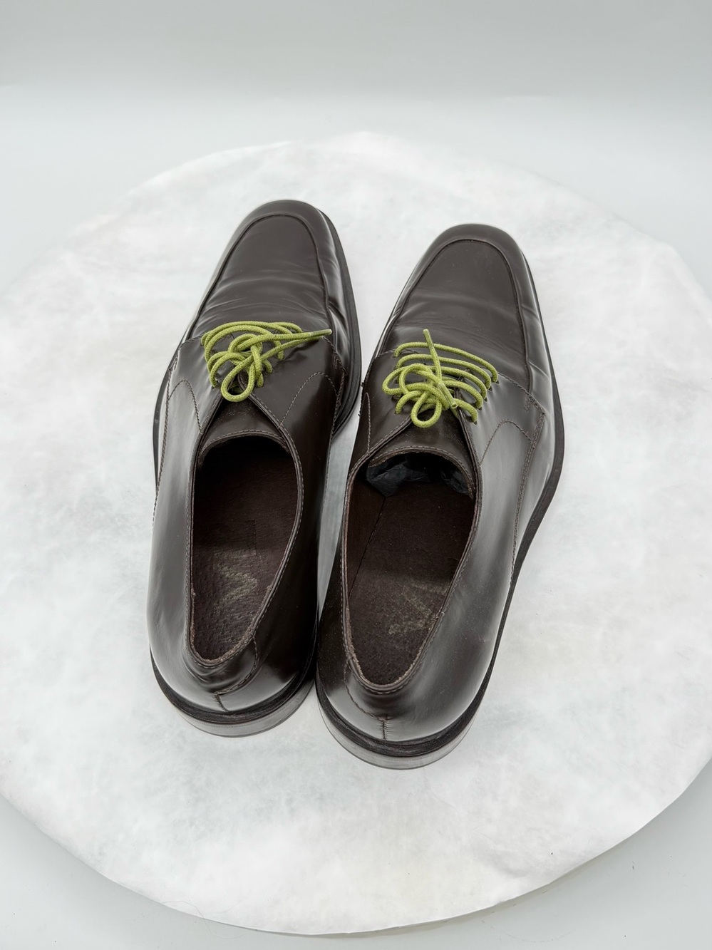Men's Dark Brown Italian Leather Dress Shoes – VR.